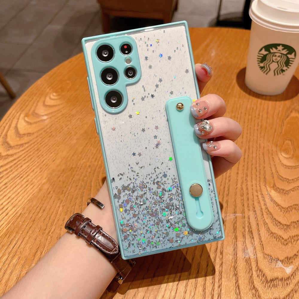 Samsung Galaxy Case Glitter - Mint Green - CASELIX