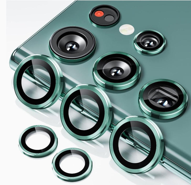 Samsung Galaxy S22 Ultra Camera lens protector - Green - CASELIX