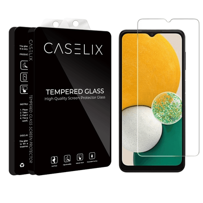 Samsung Galaxy Tempered Glass Screen Protector - Crystal Clear - CASELIX