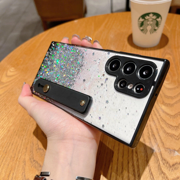Samsung Galaxy Case Glitter - Black - CASELIX