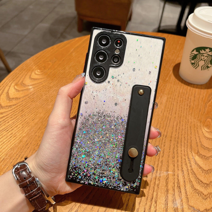 Samsung Galaxy Case Glitter - Black - CASELIX