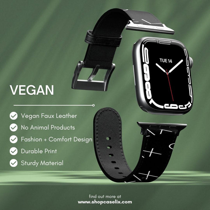 Leather Apple Watches Bands, Apple Watch Band Women, Apples Watch Strap Women, Women Watch Band, Gift for Birthday, Apple Watch SE Band cute