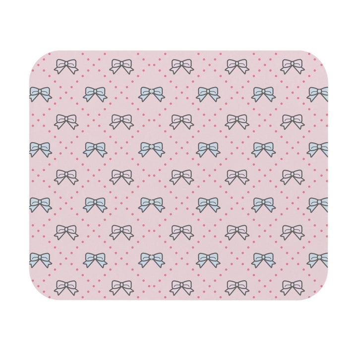 kawaii mouse pad, pink desk decor, cute mat, heart shape, office accessory, pastel pink, cosy workspace, hand printed pad, cute office, work from home, kawaii desk decor, cute desk decor, pastel desk decor