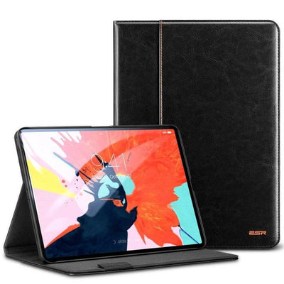iPad Pro 11 inch Case Leather Premium - Black - CASELIX