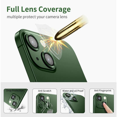 iPhone 13 Camera Lens Protector tempered glass - Alpine Green - CASELIX