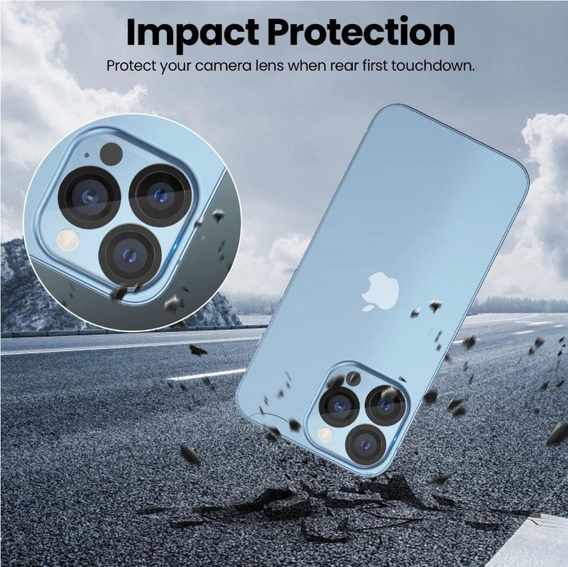 iPhone Camera Lens Protector tempered glass - Clear - CASELIX