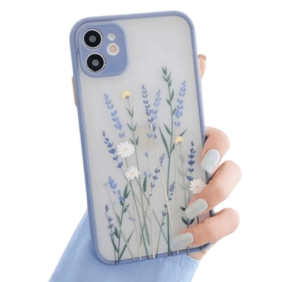 iPhone Case Floral - Lavender - CASELIX