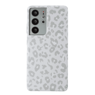 Samsung Galaxy Case Leopard Print - Gray - CASELIX