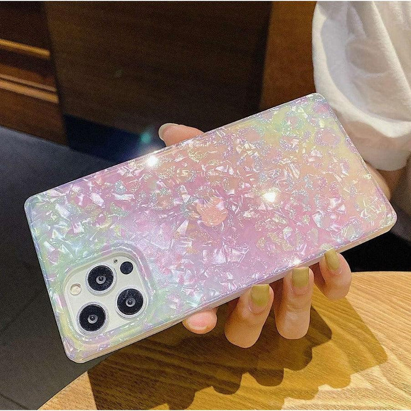 iPhone Case Square - Pearl Glitter - CASELIX
