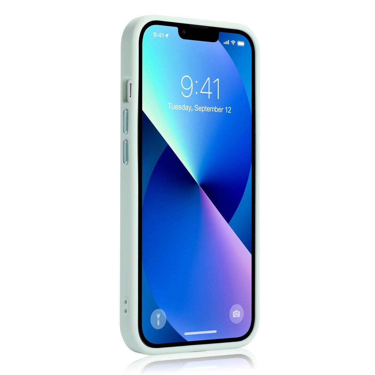 iPhone Clear Case Metallic - Matcha Green - CASELIX