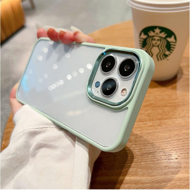 iPhone Clear Case Metallic - Matcha Green - CASELIX