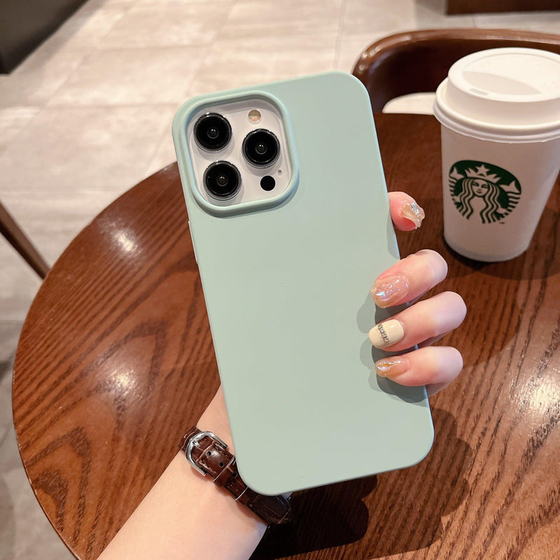 iPhone Case Silicone - Mint Green - CASELIX