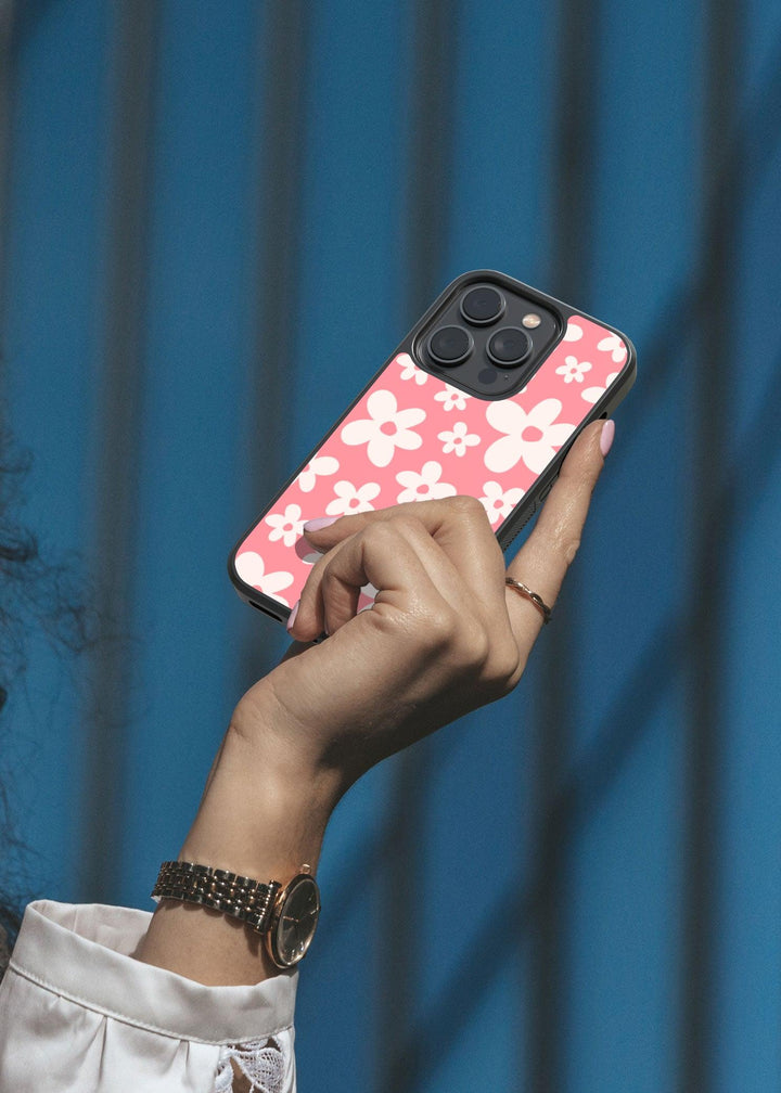 Pink Floral Phone Case - CASELIX