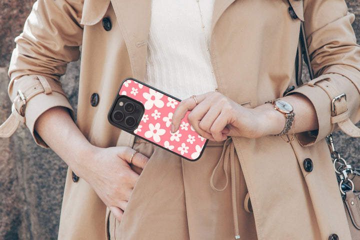 Pink Floral Phone Case - CASELIX