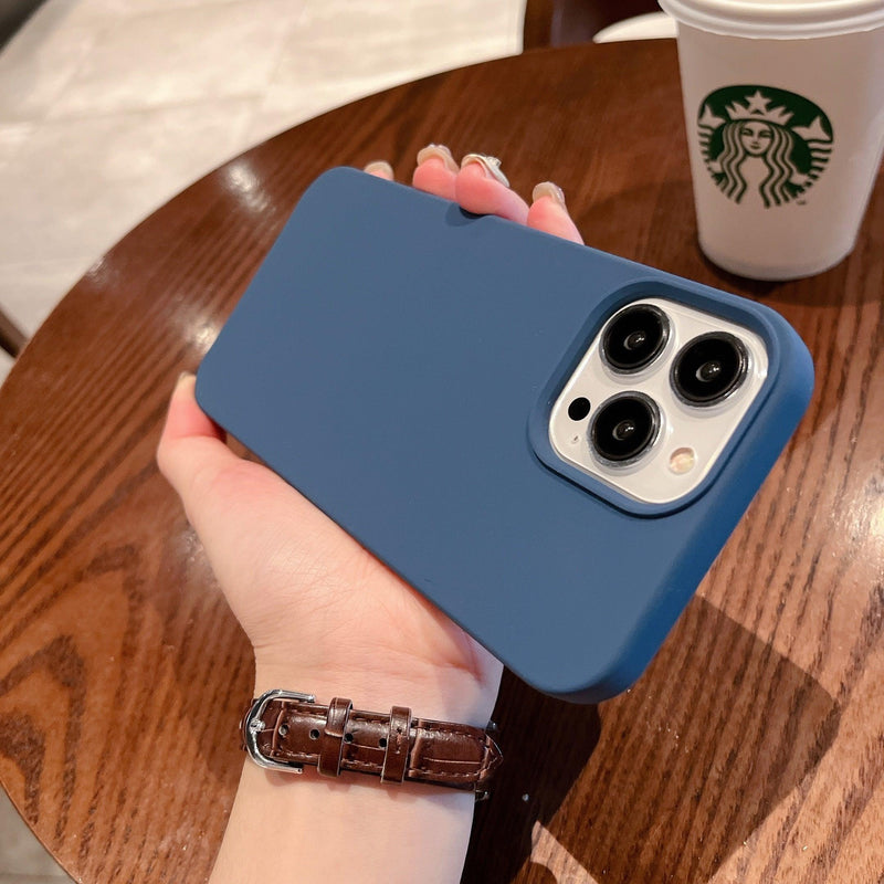 iPhone Case Silicone - Midnight Blue - CASELIX