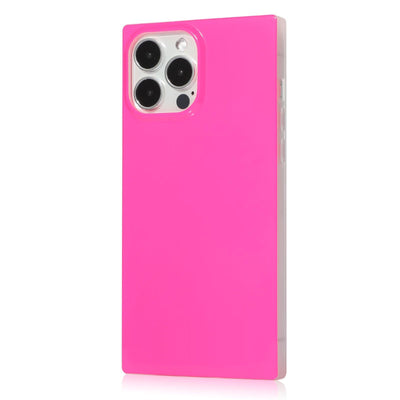 iPhone Case Square - Neon Pink - CASELIX