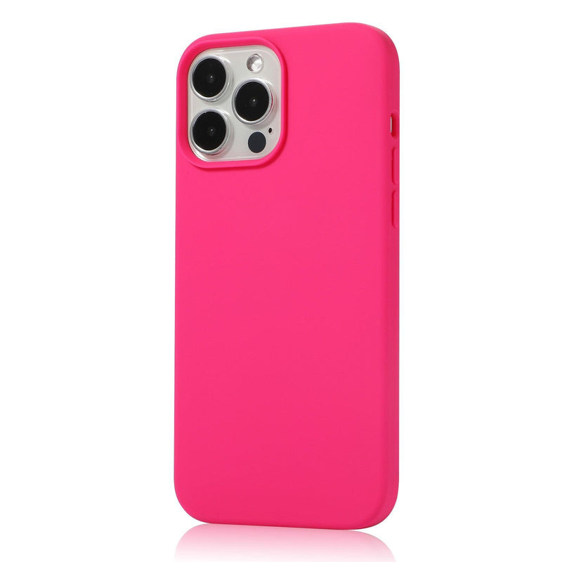 iPhone Case Silicone - Neon Pink - CASELIX