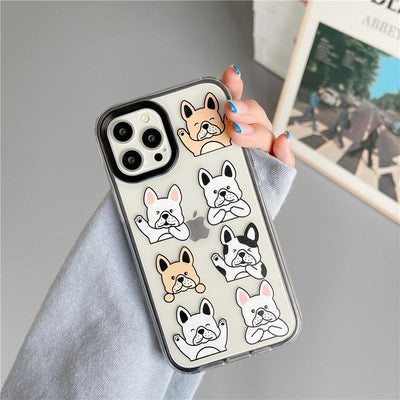 iPhone Case Clear Protective- Dog - CASELIX