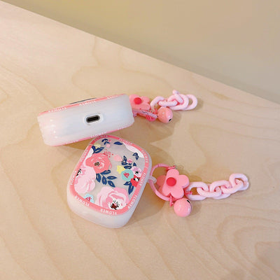 AirPod Case Floral - Pink Roses - CASELIX