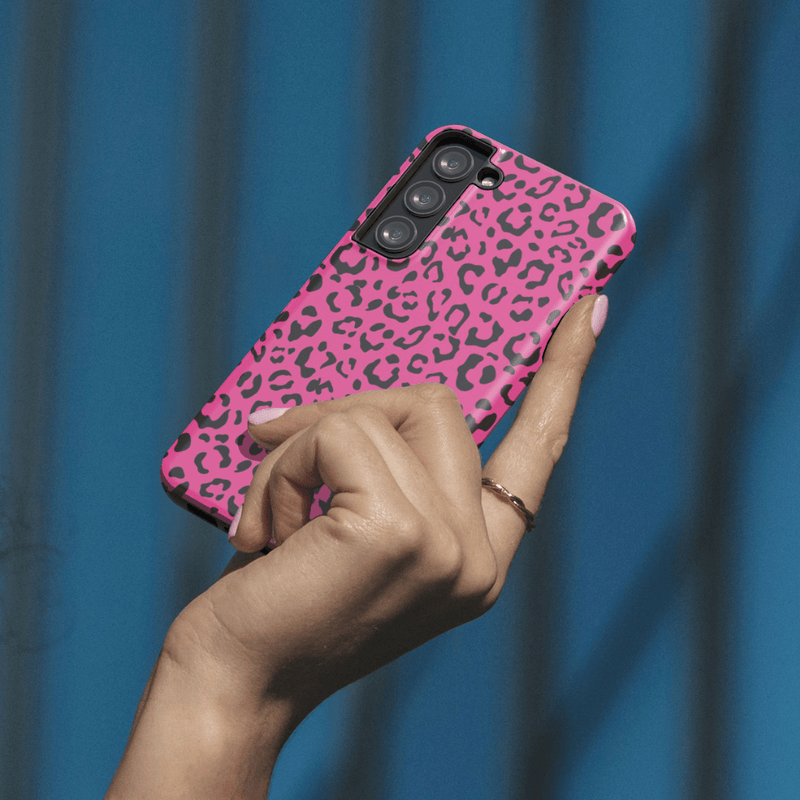 Pink Leopard Print - CASELIX