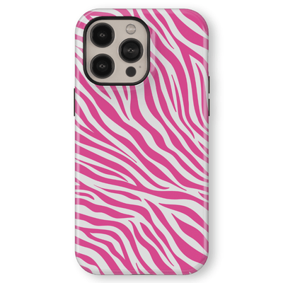 Pink Zebra Print - CASELIX