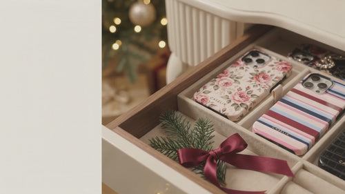 CASELIX holiday phone case drawer and gift preparation