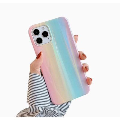 iPhone 11 Case Holographic - Colorful - CASELIX