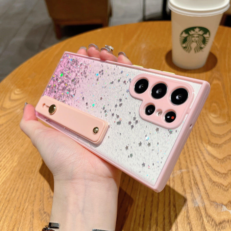 Samsung Galaxy Case Glitter - Pink - CASELIX