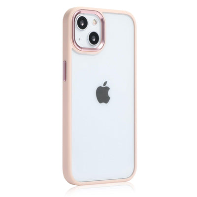 iPhone Clear Case Metallic - Pink - CASELIX