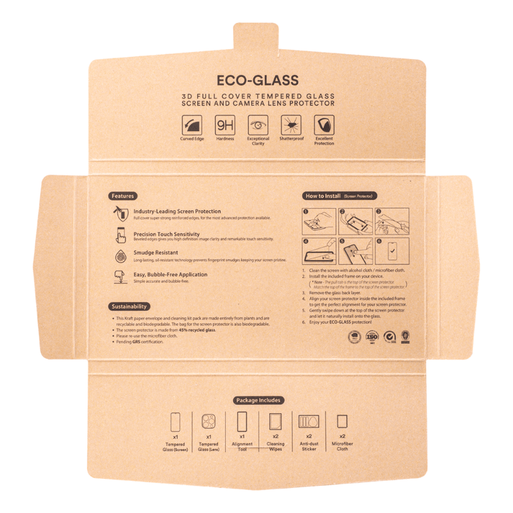 Screen Protector & Lens Protector Glass - CASELIX