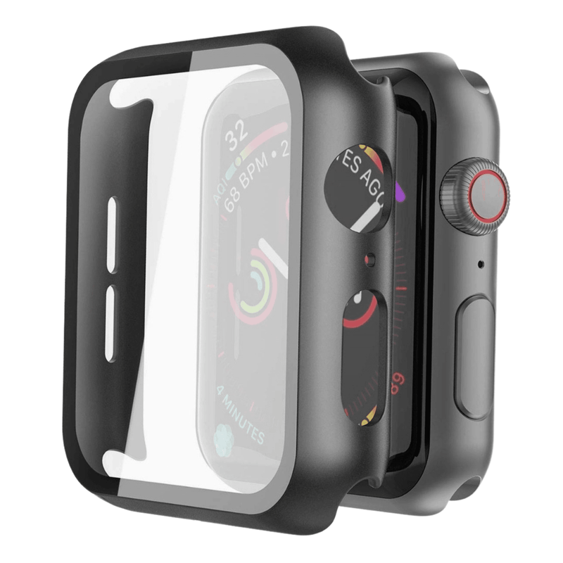 Apple Watch Screen Protector Case - Black - CASELIX