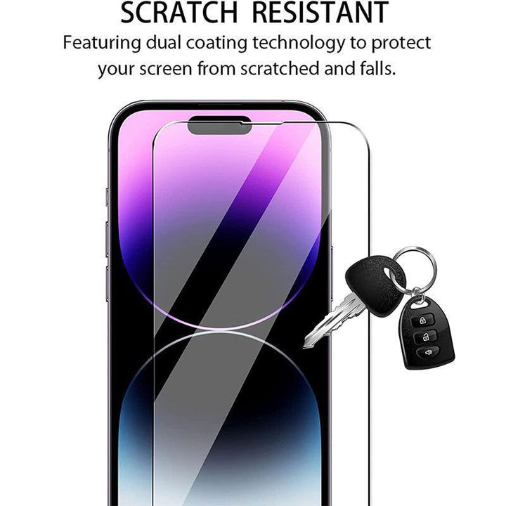 Premium Full Edge iPhone Tempered Glass Screen Protector - Crystal Clear - CASELIX
