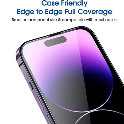 Premium Full Edge iPhone Tempered Glass Screen Protector - Crystal Clear - CASELIX