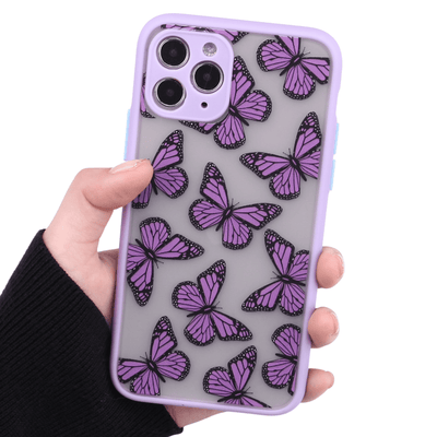 iPhone Case Butterfly - Purple - CASELIX