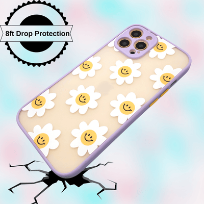 iPhone Case Daisy flower - Purple - CASELIX